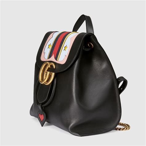 gucci marmont flap|gucci marmont leather backpack.